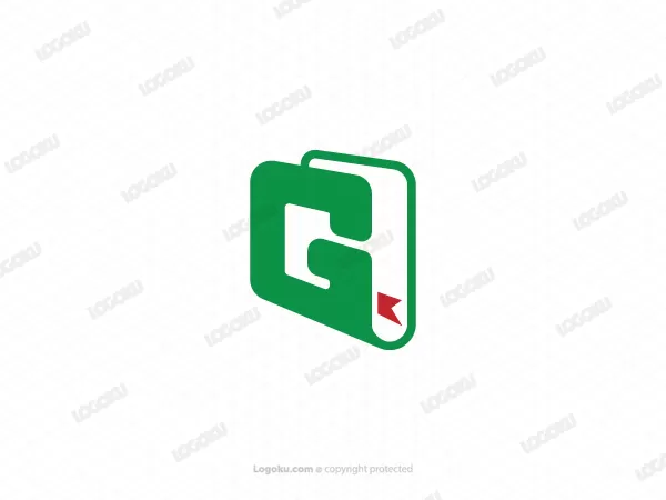Logo Letter G Green Book For Sale - Buy Logo Letter G Green Book Now