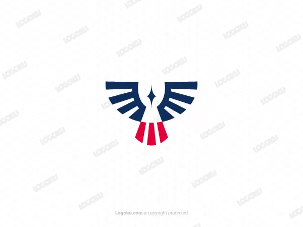 Logo Burung Dan Sinar Cahaya