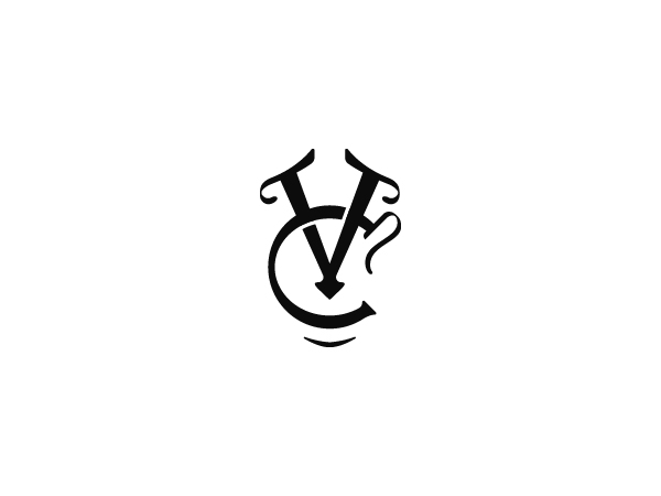 Vc أو Cv - الشعار الكلاسيكي شعار