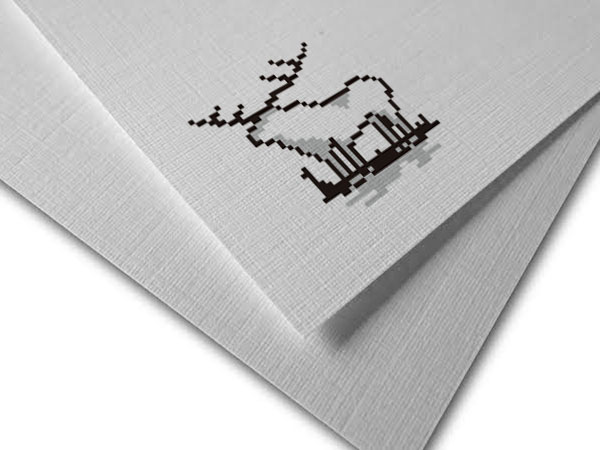 Deer Pixel Art Logo
