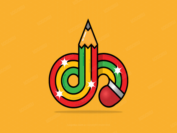 Logo Huruf Dm Atau Md Dalam Bentuk Pensil  For Sale - Buy Logo Huruf Dm Atau Md Dalam Bentuk Pensil  Now