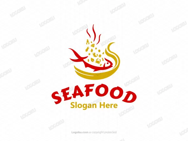 Meeresfrüchte-Logo