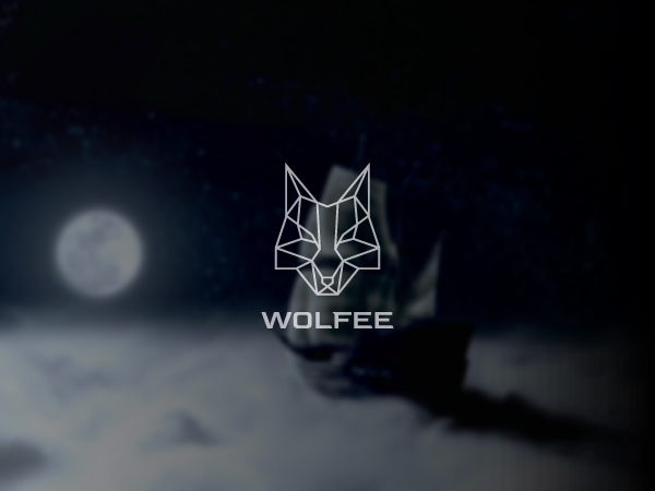 Geometric Wolf Logo