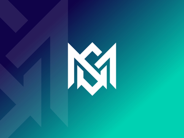 Logo Mahkota Inisial S Dan M