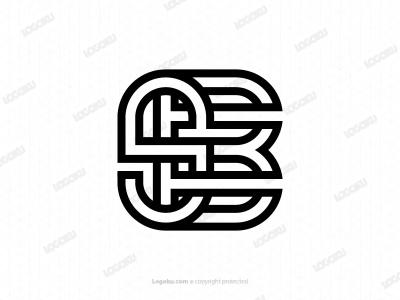 Huruf Bs Logo