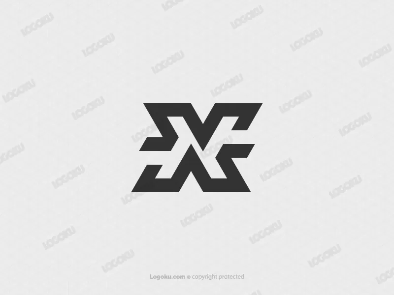 Huruf Xn Logo