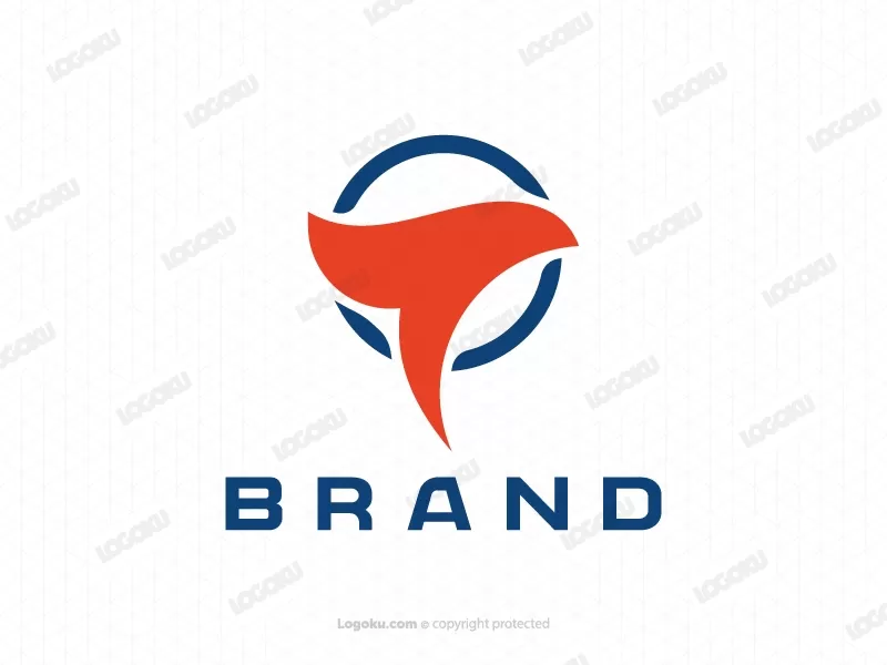 Logo Huruf T Burung