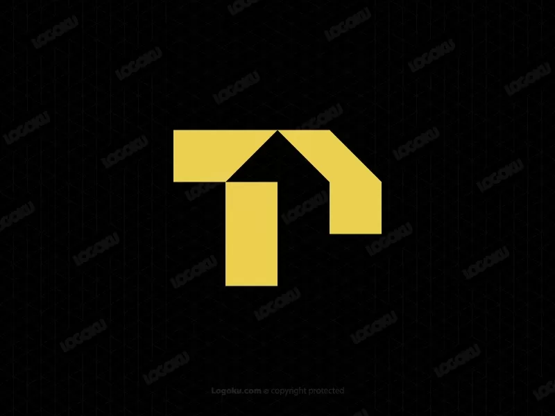 Logo Rumah Huruf T