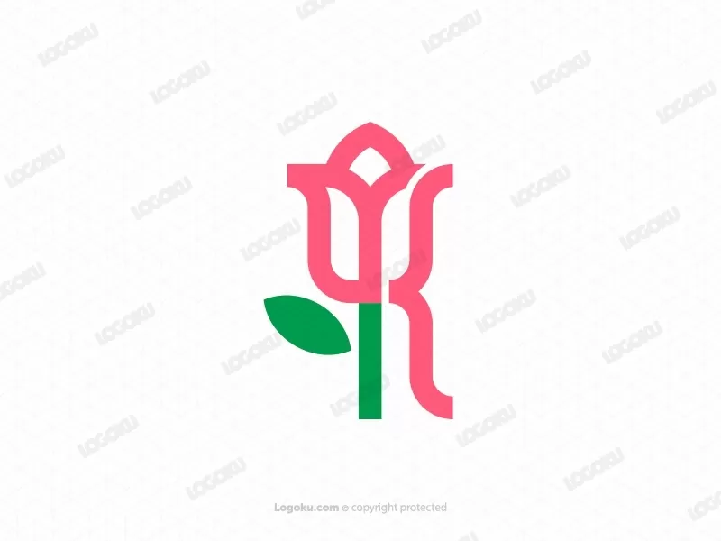 Logo Pengodean Bunga