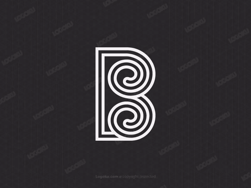 Logotipo Espiral B