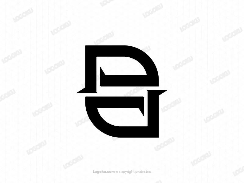 P D Dan S Monogram Logo