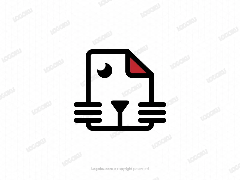 Logo Anjing Dokumen