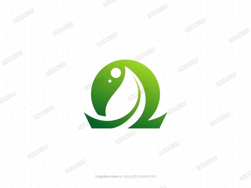 Logo Daun Omega