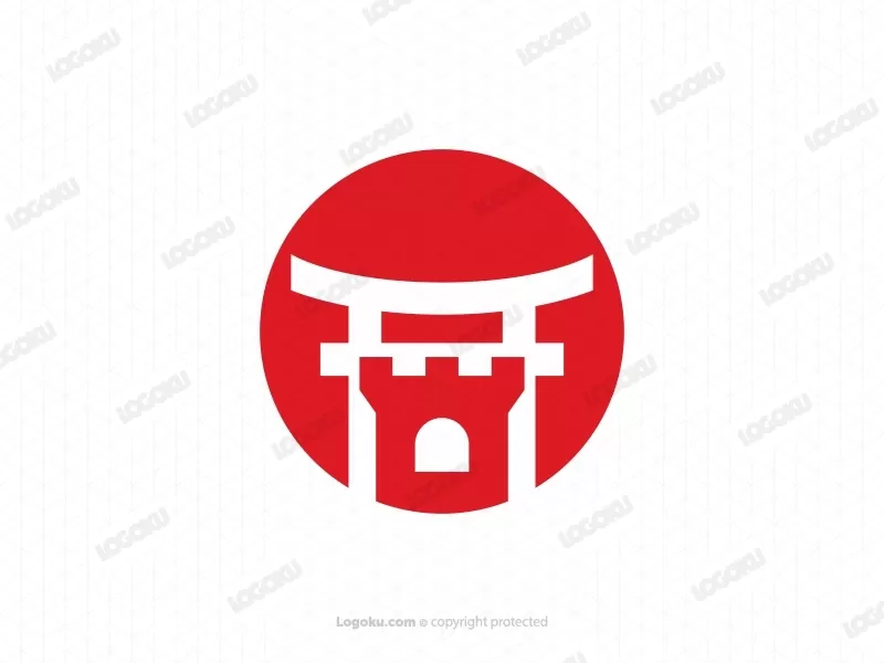 Logotipo De Japón Del Castillo