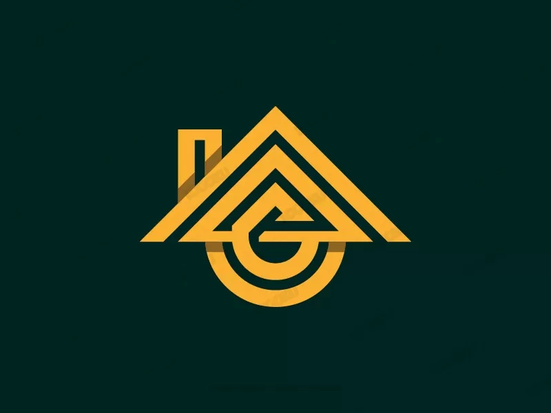 Logo Rumah Huruf G