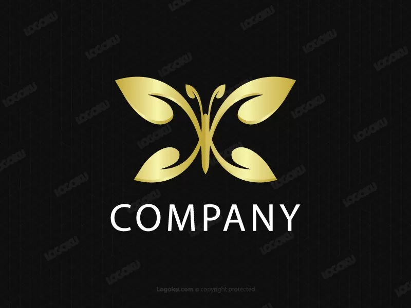 Logo Kupu-kupu Emas