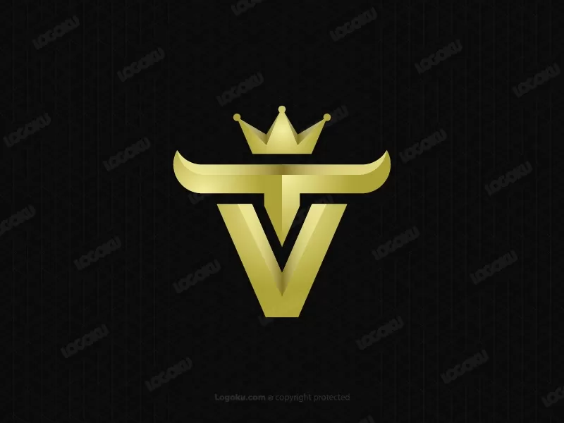 Huruf Vt Bull King Logo