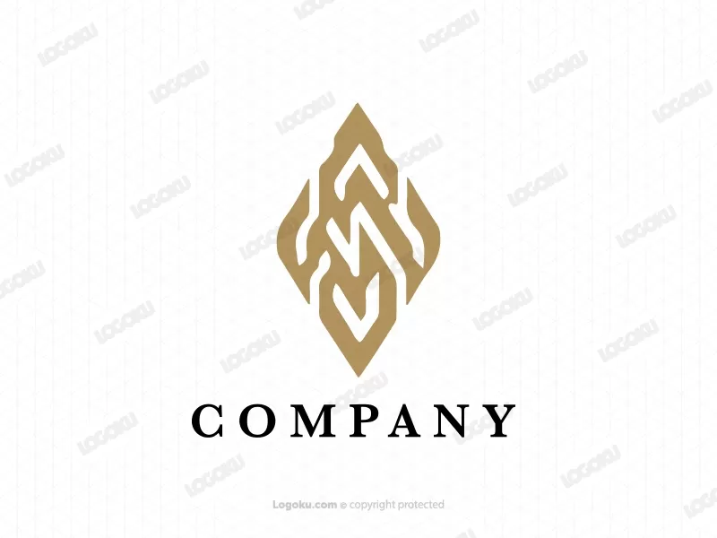 Batik Monogram N Logo