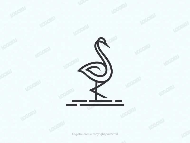 Logo Burung Bangau
