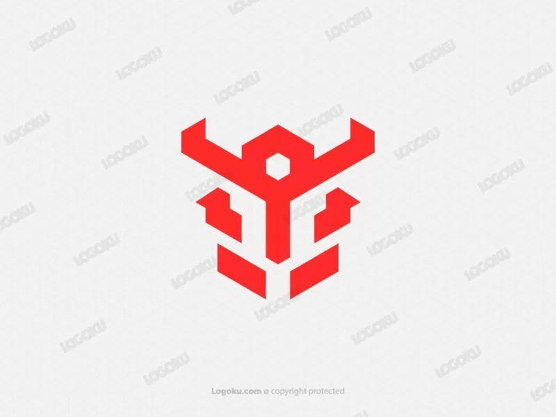 Logo Banteng Sederhana