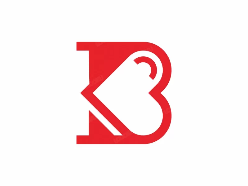 Huruf B & Logo Cinta