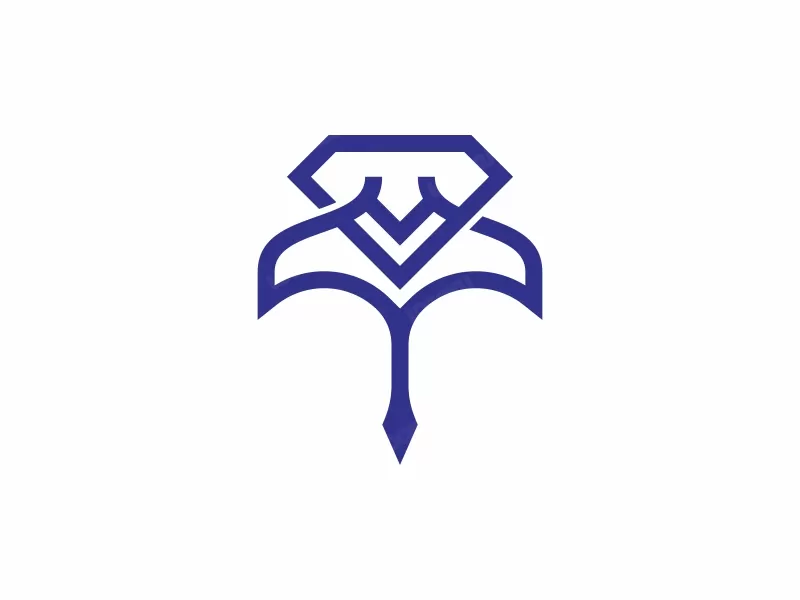 Logo Berlian & Ikan Pari