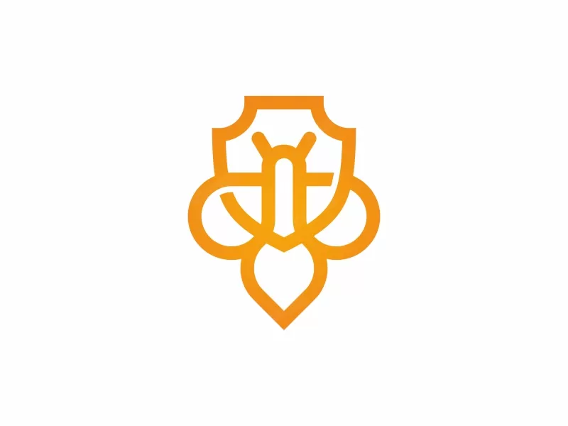 Bee Shield Logo