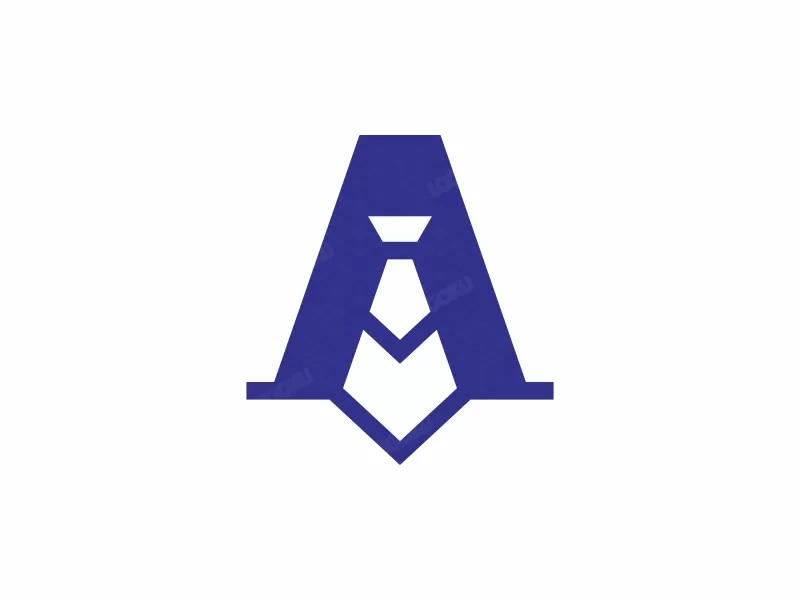 Letter A Tie Logo