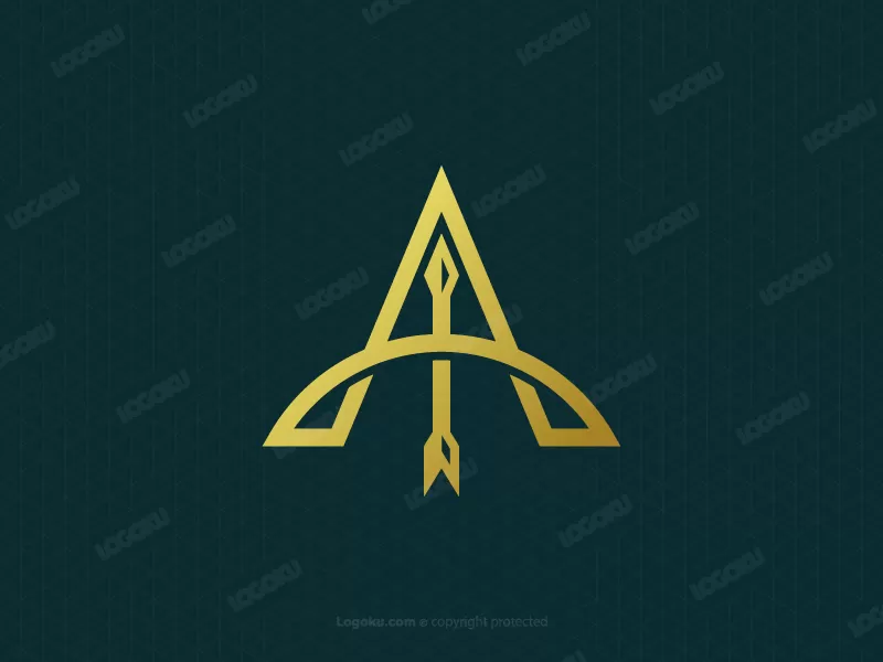 Letter A Archer Logo