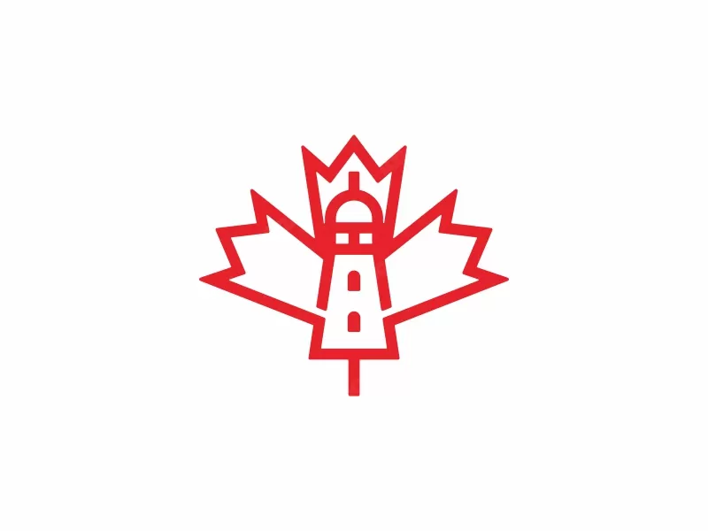 Logo Mercusuar Kanada