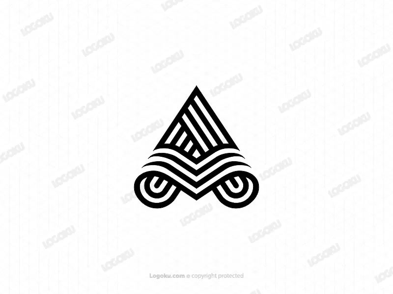 Line A Letter Logo