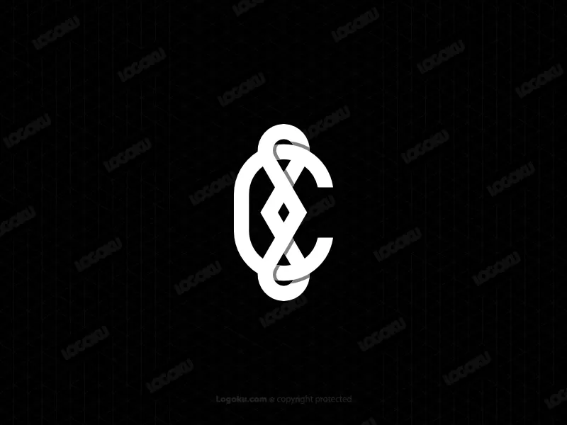 Logo Simpul Celtic Huruf C