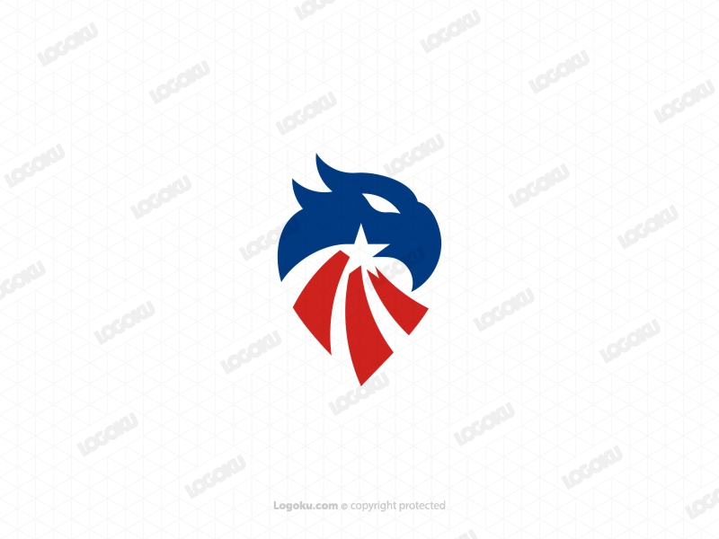Logo Pin Elang Amerika