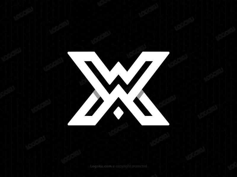 O Su Logotipo De Letra O X
