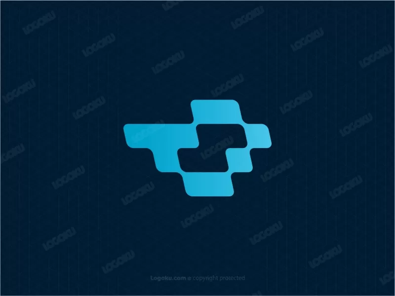 Lettre Ts Tech Logo