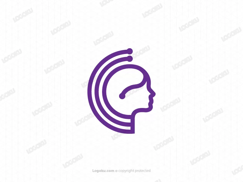 Logotipo Del Cerebro Ai