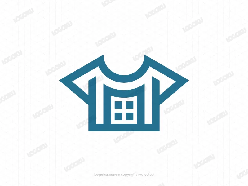 Logo De La Boutique De T-shirts Modernes