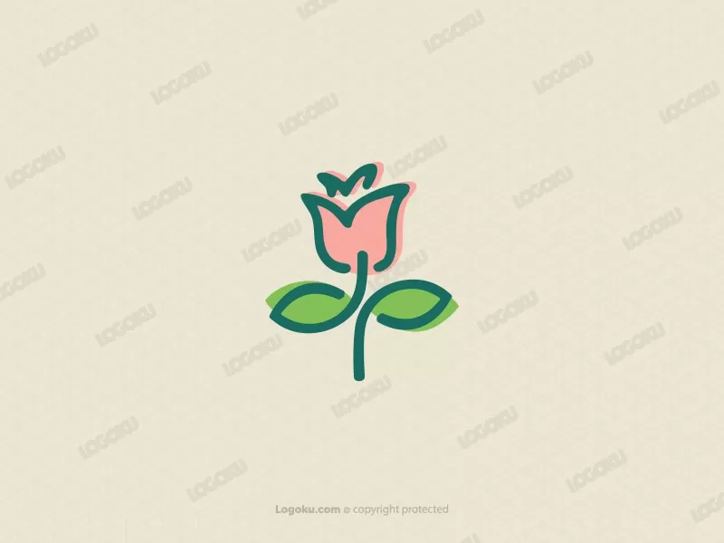 شعار الزهور