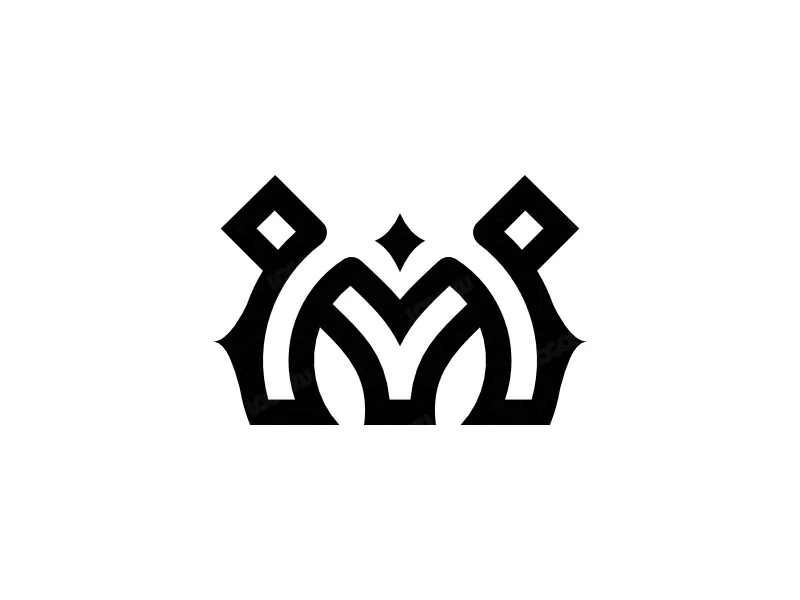Ym o il mio logo della lettera della stella