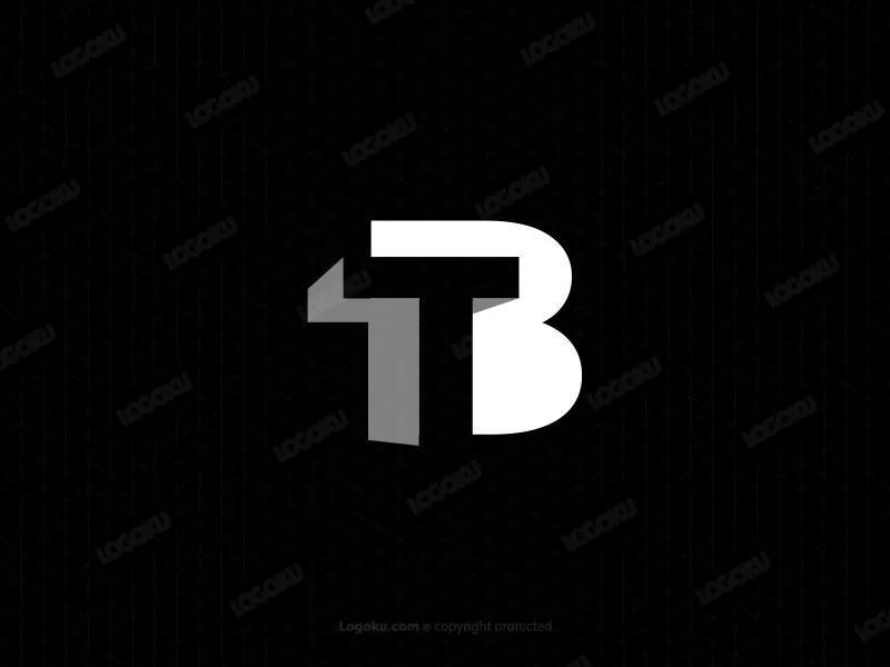 Logotipo De Monograma De 1 Tb