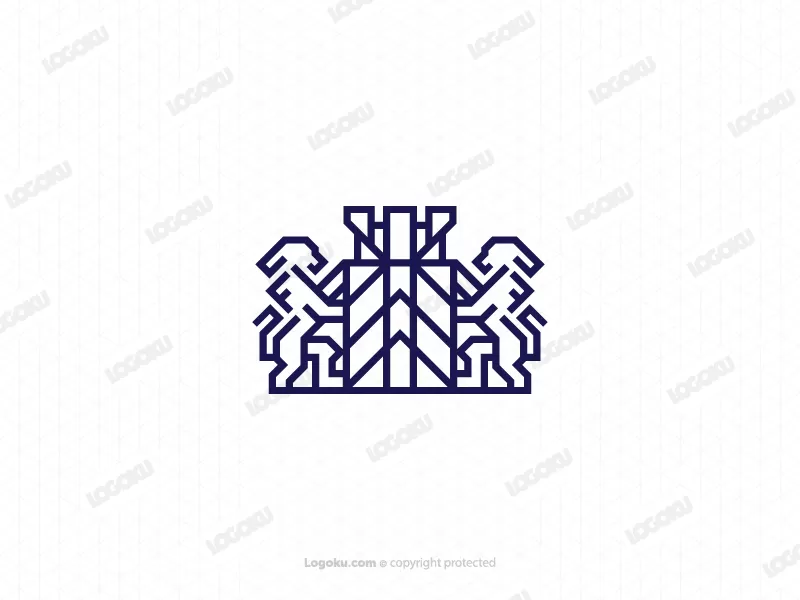 Castle Lion Logo 