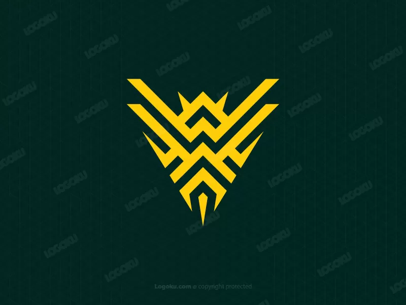W Bee Warrior Logo