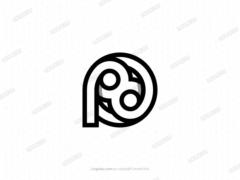 Letter P8 8p Logo