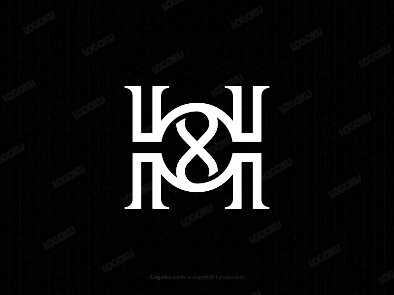 Buchstabe H Infinity-Logo