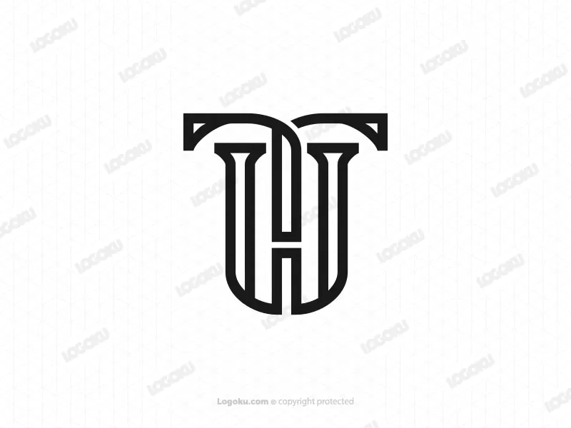 Logotipo Del Monograma Tw