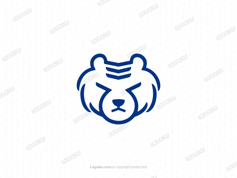 Logo De L'ours Grizzli