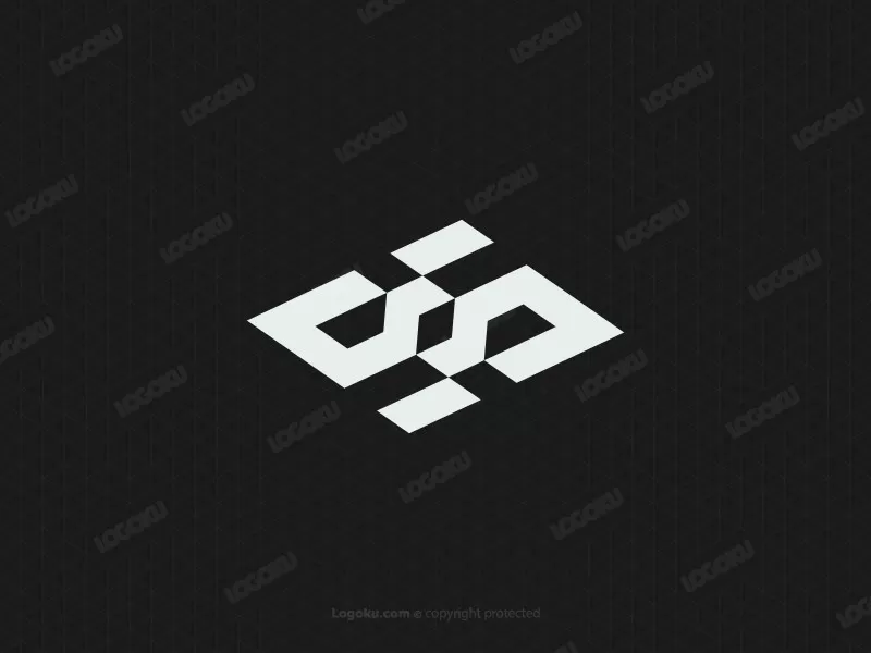 Geometric Letter Ss Logo