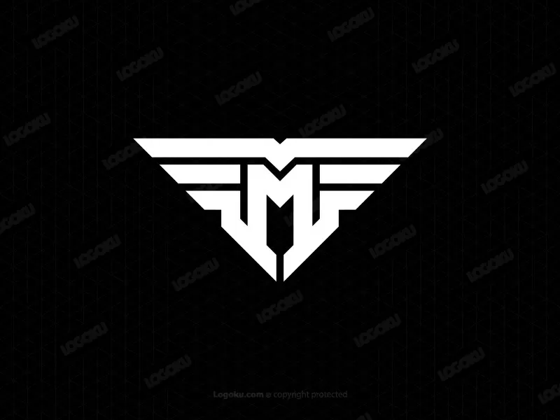 Modernes M-Wings-Logo