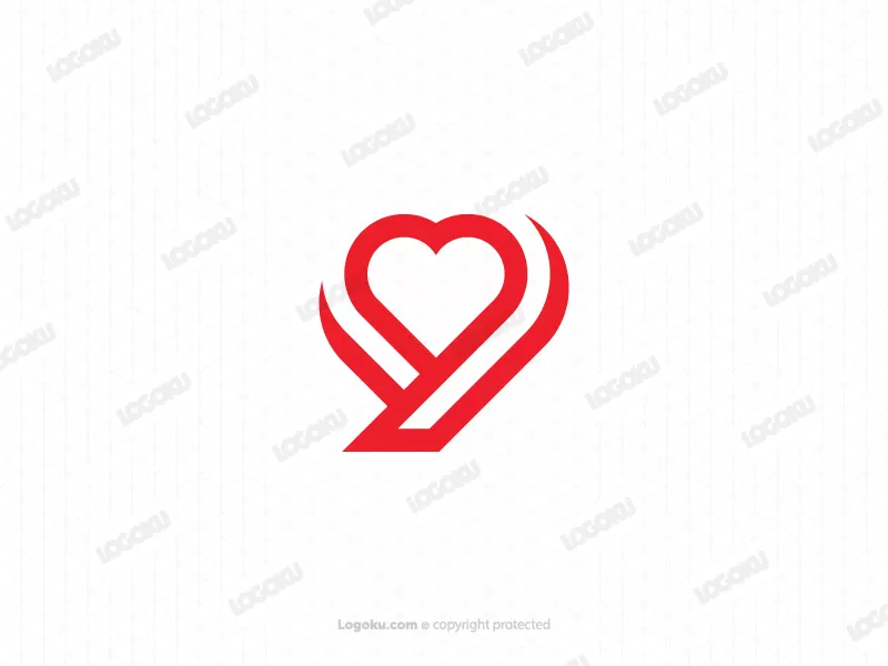 Logotipo único Del Amor Número Nueve