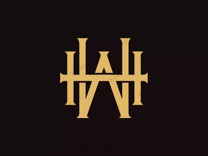 Logotipo Inicial De Hw O Wh